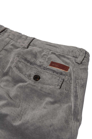 Pantalón de pana Tovel gris claro Mos Mosh