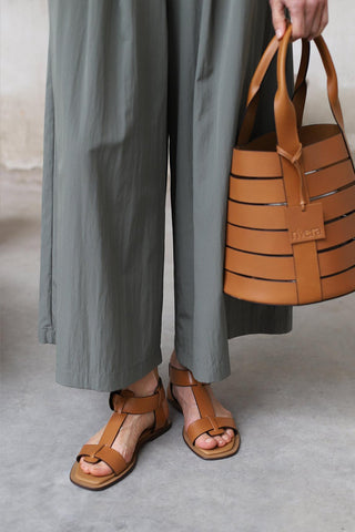 Narevia Leather Sandal