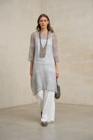 Smoke Blue Avenel Kaftan