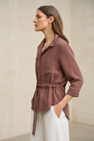 Elvaya terracotta jacket