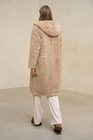 Abrigo Montara beige reversible
