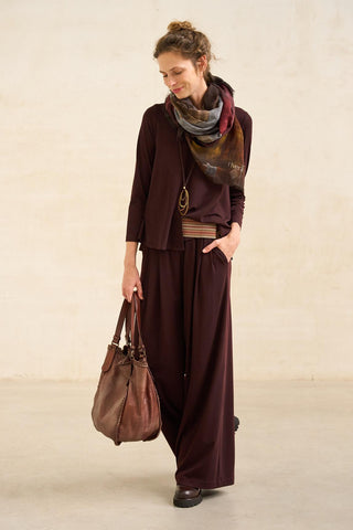 Burgundy Hune trousers