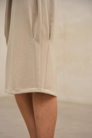 Vestido Belurena piedra