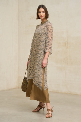 Odine camel dress