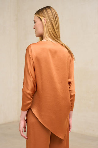 Leia brick blouse