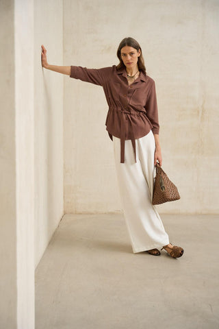 Elvaya terracotta jacket