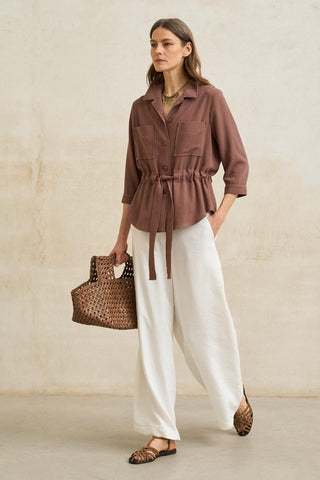 Elvaya terracotta jacket