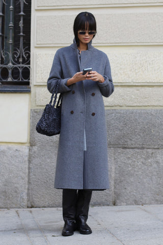 Aosta grey coat
